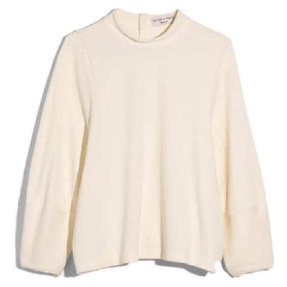 Madewell Texture & Thread Mockneck Top